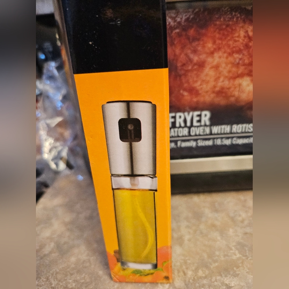 NEW OLIVE OIL/VINAGER SPRAYING BOTTLE CONTAINER DISPENSER - BBQ HEALTHY